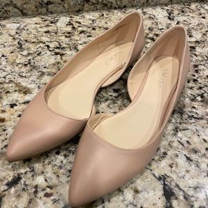 Worn Once Nine West Nude Flats